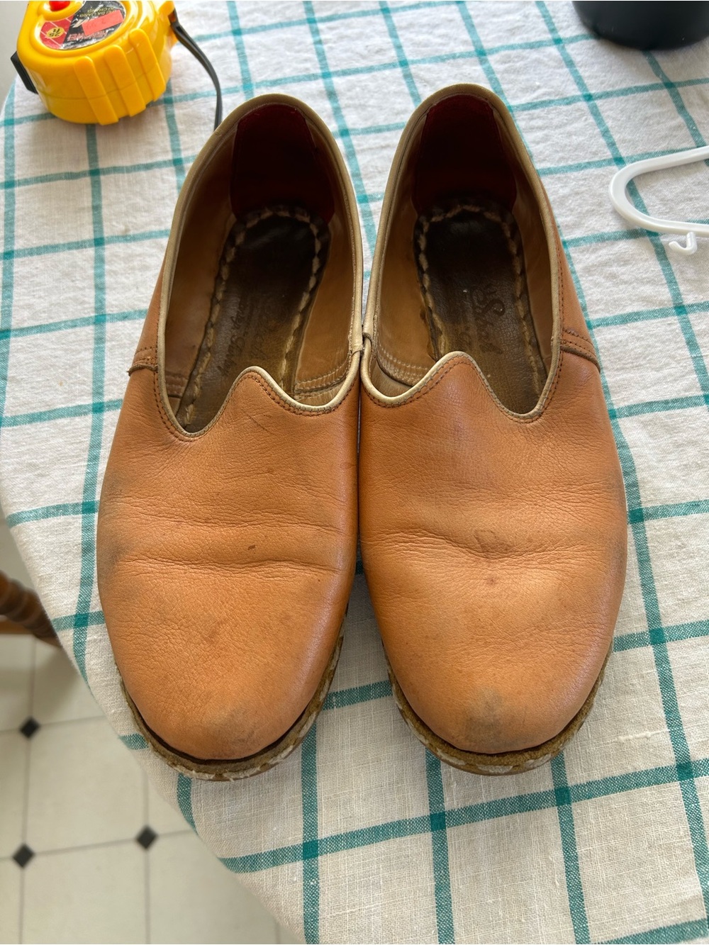 Sabah Women's Slip-On Loafers in Tan Brown